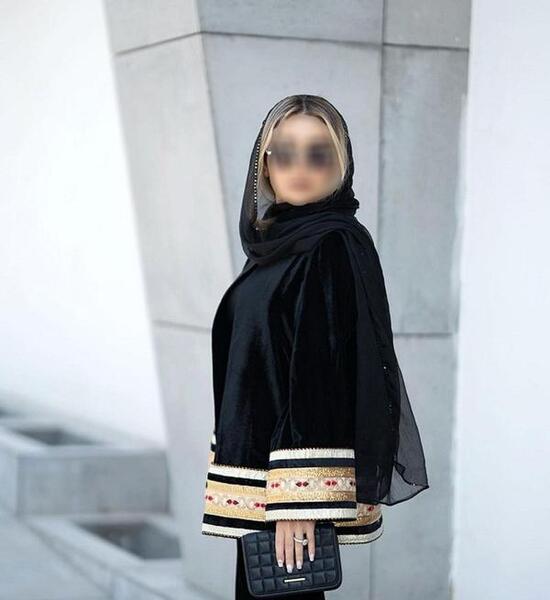 عکس مدل مانتو جدید مخمل سوزندوزی