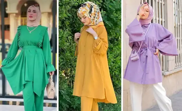 عکس مدل مانتو جدید نخی شیک