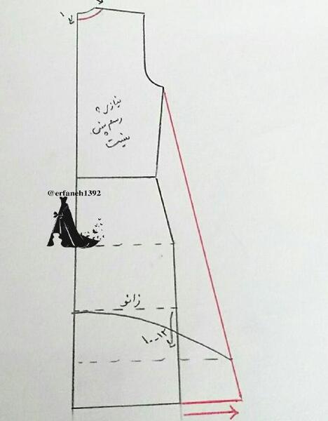 عکس مدل مانتو تابستانی جدید همراه با الگو