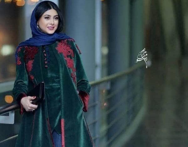 عکس مدل مانتو مخمل جدید در اینستاگرام
