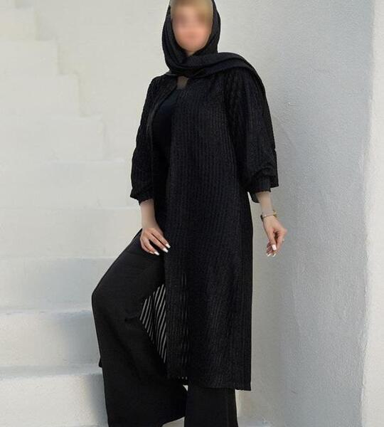 عکس مدل مانتو لمه طرح دار جدید