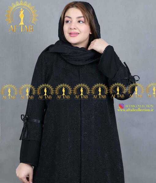 عکس مدل مانتو لمه طرح دار جدید