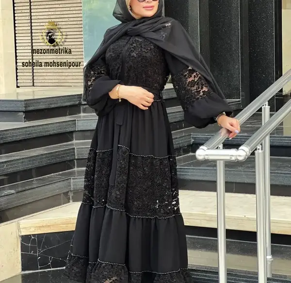 عکس مدل جدید مانتو گیپور مجلسی