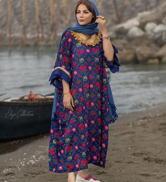 عکس مدل مانتو تابستانی گلدار جدید