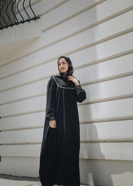 عکس مدل مانتو عبایی بچه گانه جدید