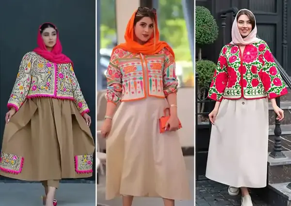 عکس مدل مانتو کتی فانتزی جدید