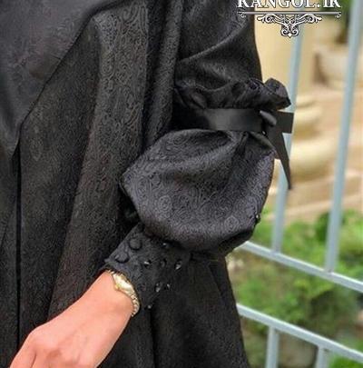 عکس مدل آستین فانتزی مانتو جدید