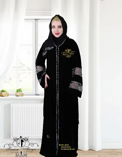 عکس مدل مانتو عربی کویتی جدید