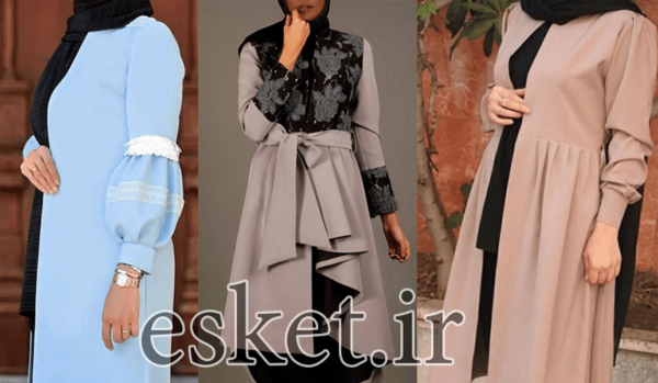 عکس مدل مانتو جدید دخترانه شیک پوش امروزی
