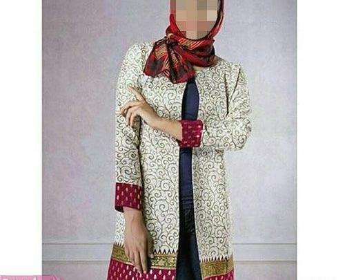 عکس مدل مانتو با طرح سنتی جدید