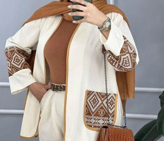 عکس مدل مانتو با طرح سنتی جدید
