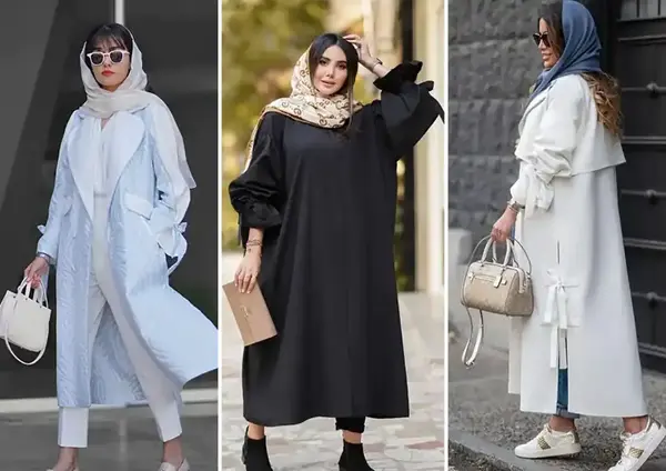 عکس مدل مانتو جدید و شیک بلند