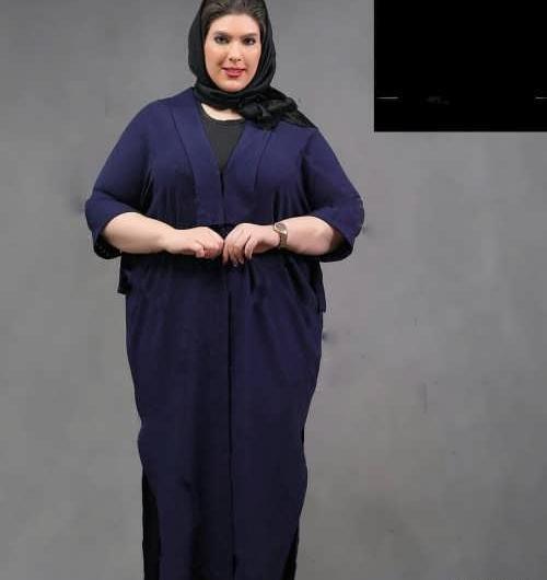 عکس مدل مانتو جدید بلند شیک سایز بزرگ