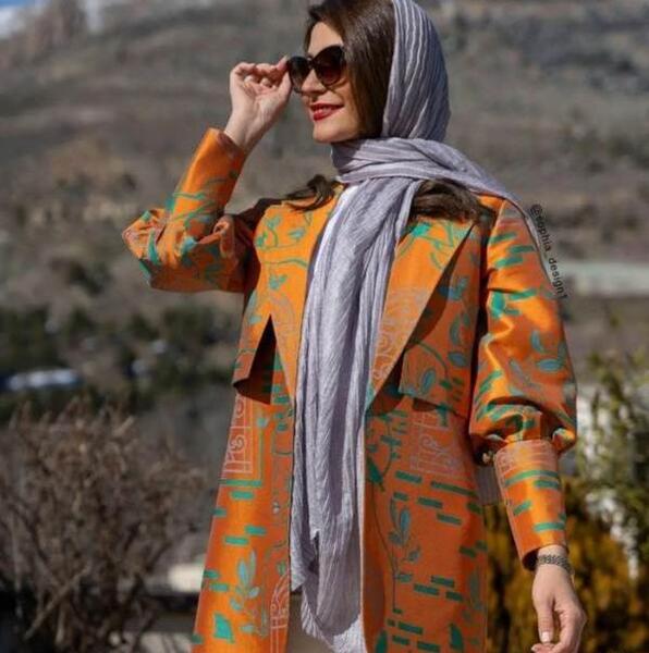 عکس مدل مانتو جدید ژاکارد ۱۴۰۲