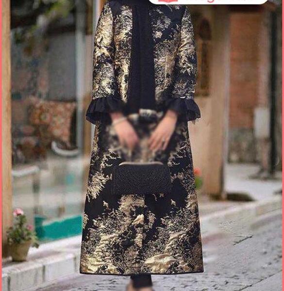 عکس مدل مانتو جدید ژاکارد ۱۴۰۲