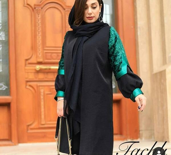 عکس مدل استین مانتو ژاکارد جدید