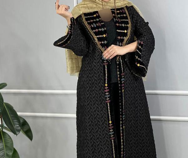 عکس مدل مانتو ژاکارد جدید ۱۴۰۳