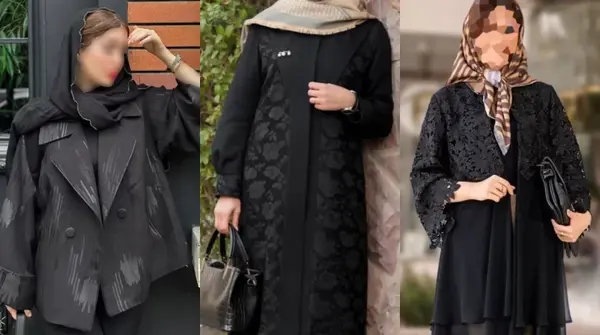 عکس مدل مانتو ژاکارد جدید ۱۴۰۳