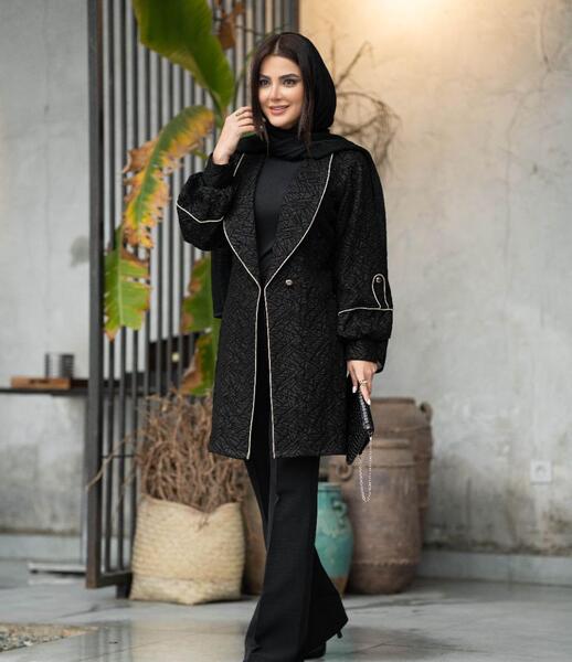 عکس مدل مانتو ژاکارد جدید سال ۱۴۰۲