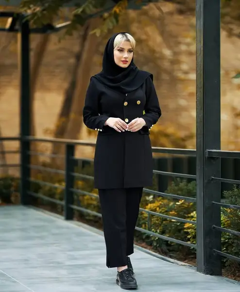 عکس مدل مانتو شلوار رسمی جدید