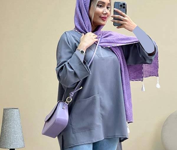 عکس مدل مانتو دخترانه جدید با پارچه میکرو