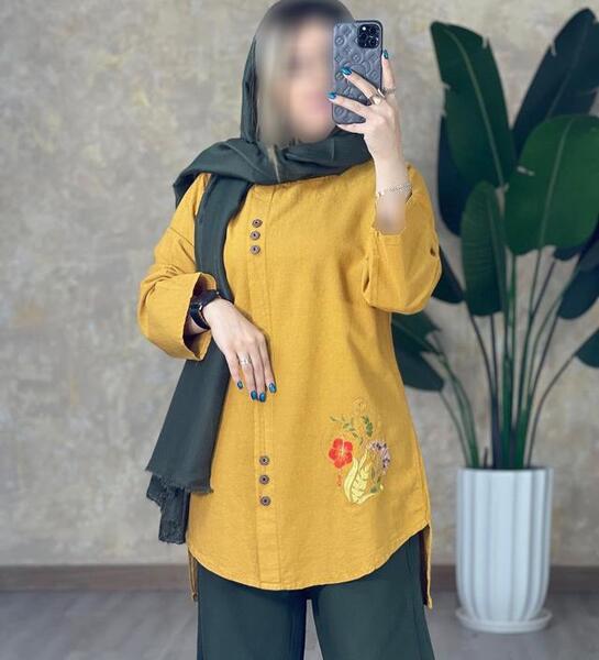عکس مانتو رنگی جدید