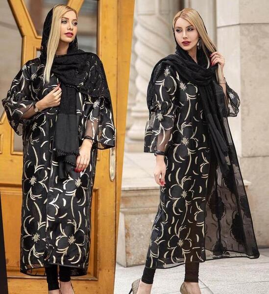 عکس مانتو رنگی جدید