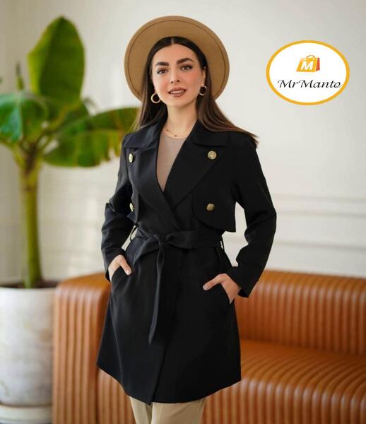 عکس مدل مانتو دخترانه جدید با پارچه کرپ حریر