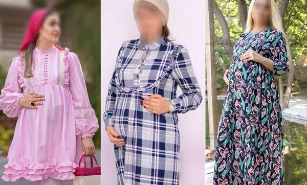 عکس مدل مانتو حاملگی جدید باکلاس