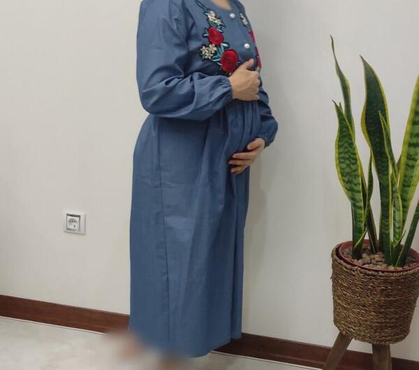 عکس مدل مانتو تابستانی حاملگی جدید