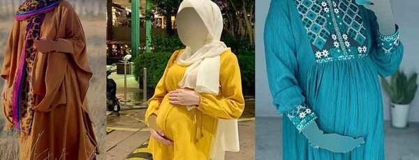 عکس مدل مانتو حاملگی شیک و جدید