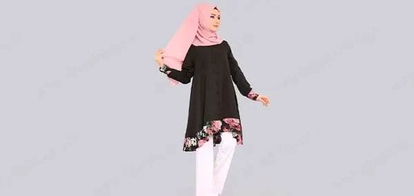 عکس مدل مانتو حریر جدید و شیک