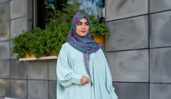 عکس مدل مانتو حریر جدید ۱۴۰۲