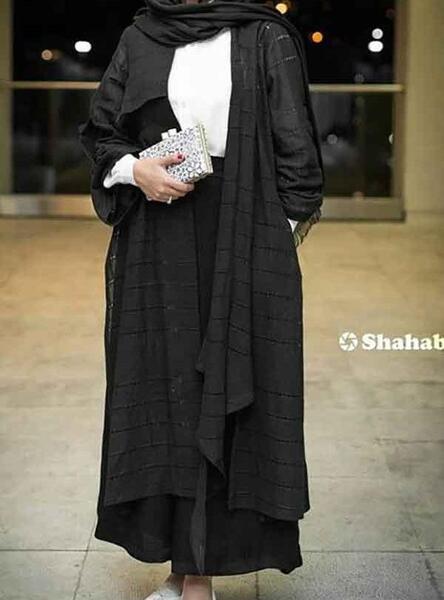 عکس مدل مانتو بغل چاکدار جدید