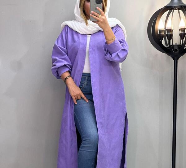 عکس مدل مانتو بغل چاکدار جدید
