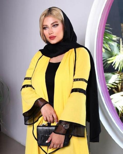 عکس مدل مانتو بلند جلو باز شیک و جدید