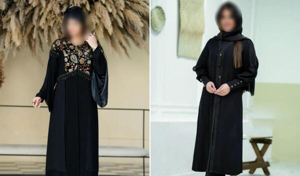 عکس مدل مانتو جدید با پارچه کرپ مشکی