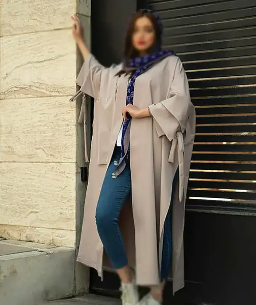عکس مدل مانتو جدید با پارچه کرپ الیزه