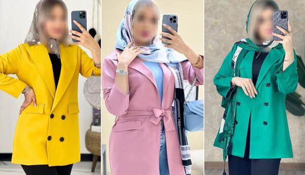 عکس مدل مانتو جدید با پارچه کرپ باربی