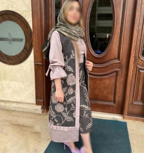 عکس مدل مانتو جدید با پارچه کرپ باربی