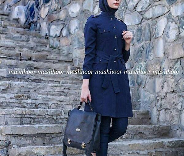 عکس مدل مانتو پاییزی جدید دخترانه