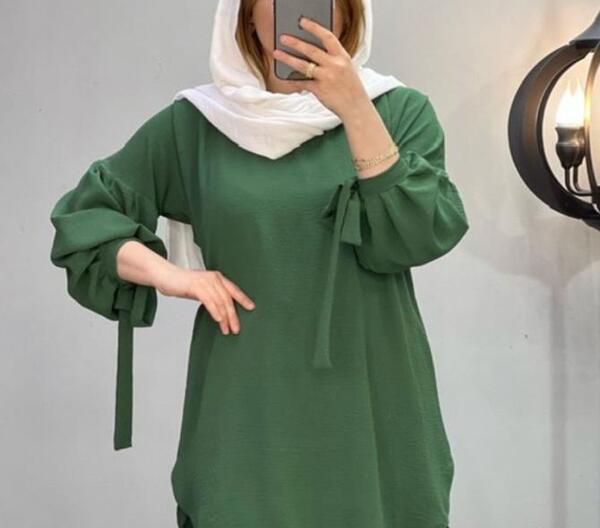 عکس مدل مانتو جدید ابروبادی جلو بسته