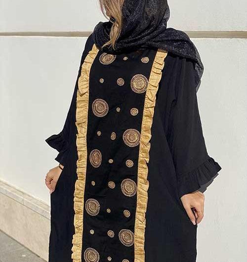 عکس مدل مانتو جدید ابروبادی خامه دوزی