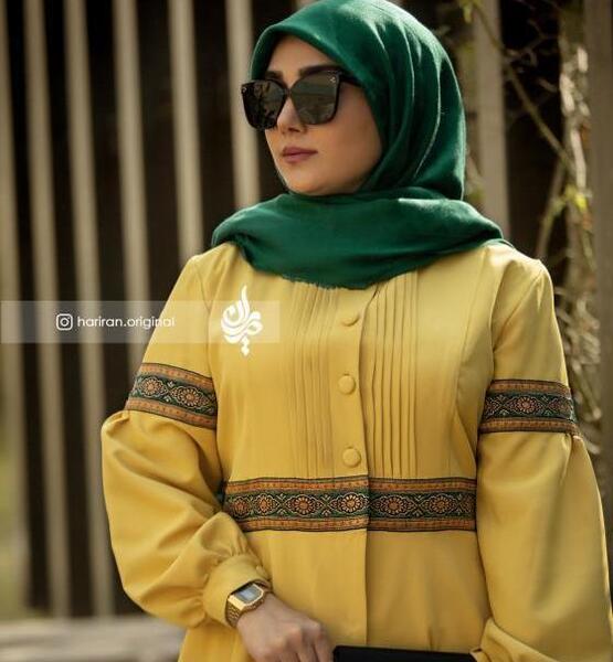 عکس مدل مانتو جدید ابروبادی سنتی