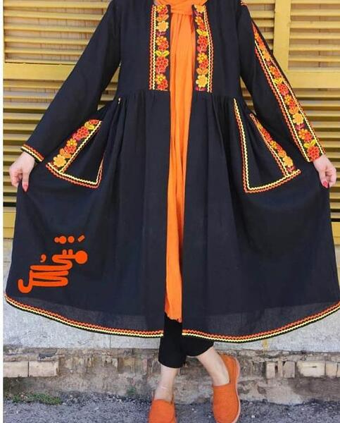 عکس مدل مانتو جدید ابروبادی سنتی