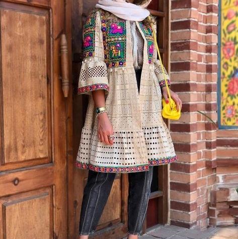 عکس مدل مانتو جدید ابروبادی سنتی