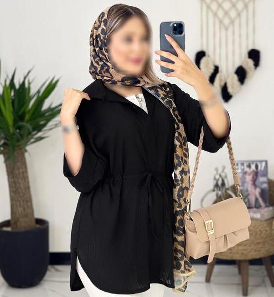 عکس مدل مانتو جدید استین پاکتی