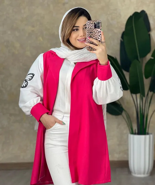 عکس مدل مانتو با استین مچی جدید
