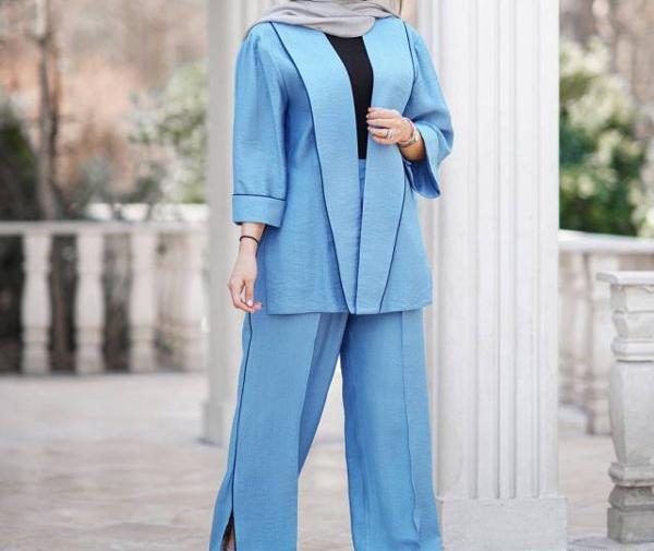 عکس مانتو شلوار دخترانه جدید