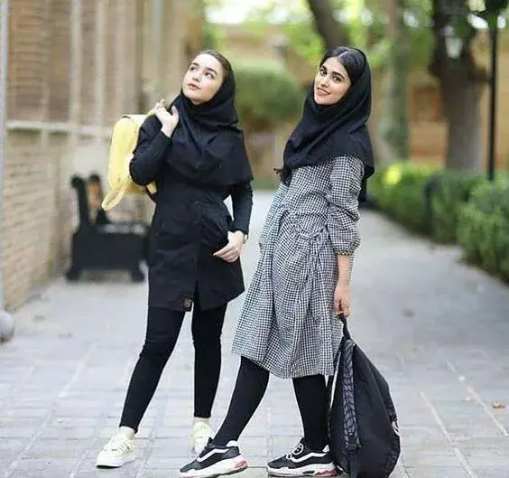 عکس مانتو شلوار دخترانه مدرسه